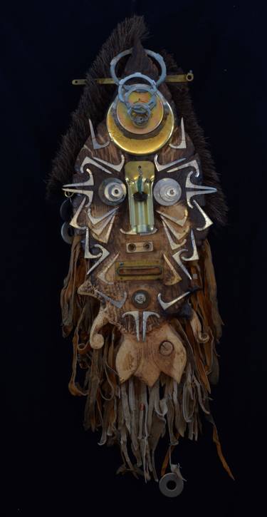 Primitive Wookie Ceremonial Mask thumb