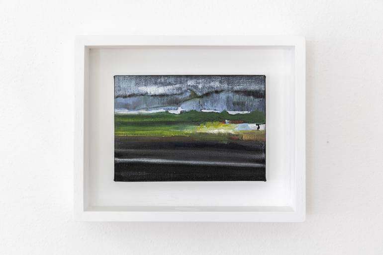 Original Expressionism Landscape Painting by Dilek Yucel
