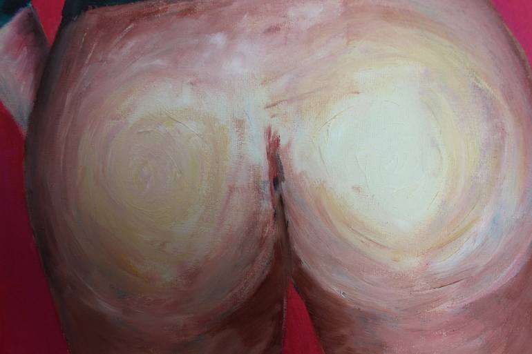 Original Impressionism Body Painting by Maryia Kapylova