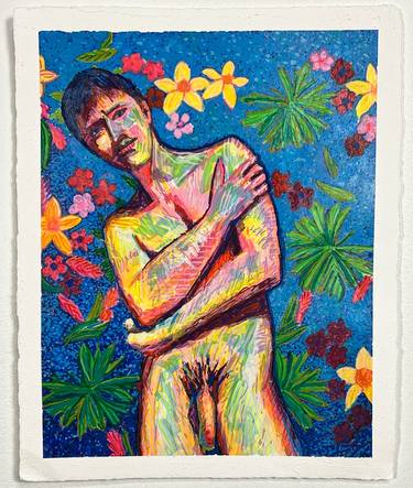 Original Expressionism Nude Paintings by Gyan Samara