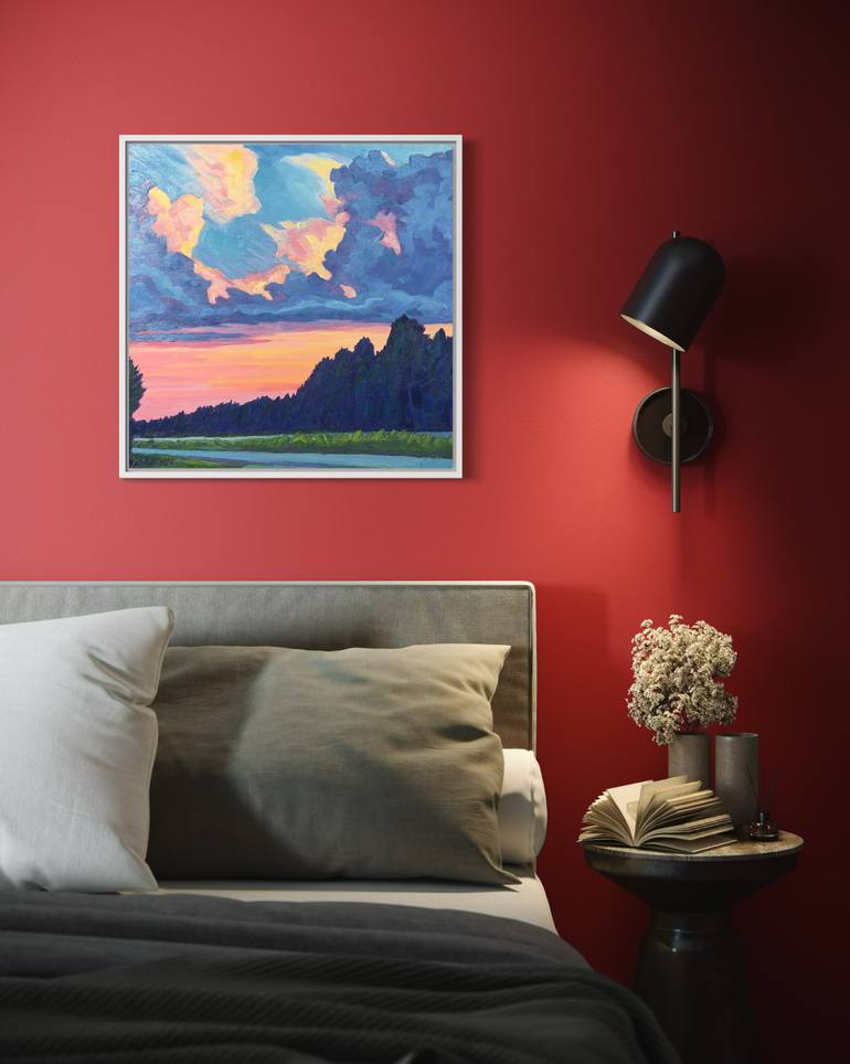 Original Impressionism Landscape Painting by Gyan Samara