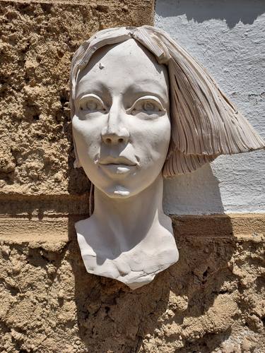 Original Figurative People Sculpture by Oleksandr Khmara