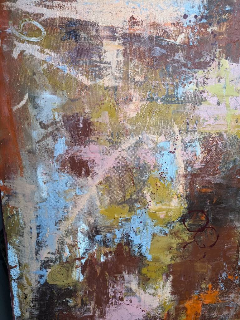 Original Abstract Expressionism Abstract Painting by Maryia Walker