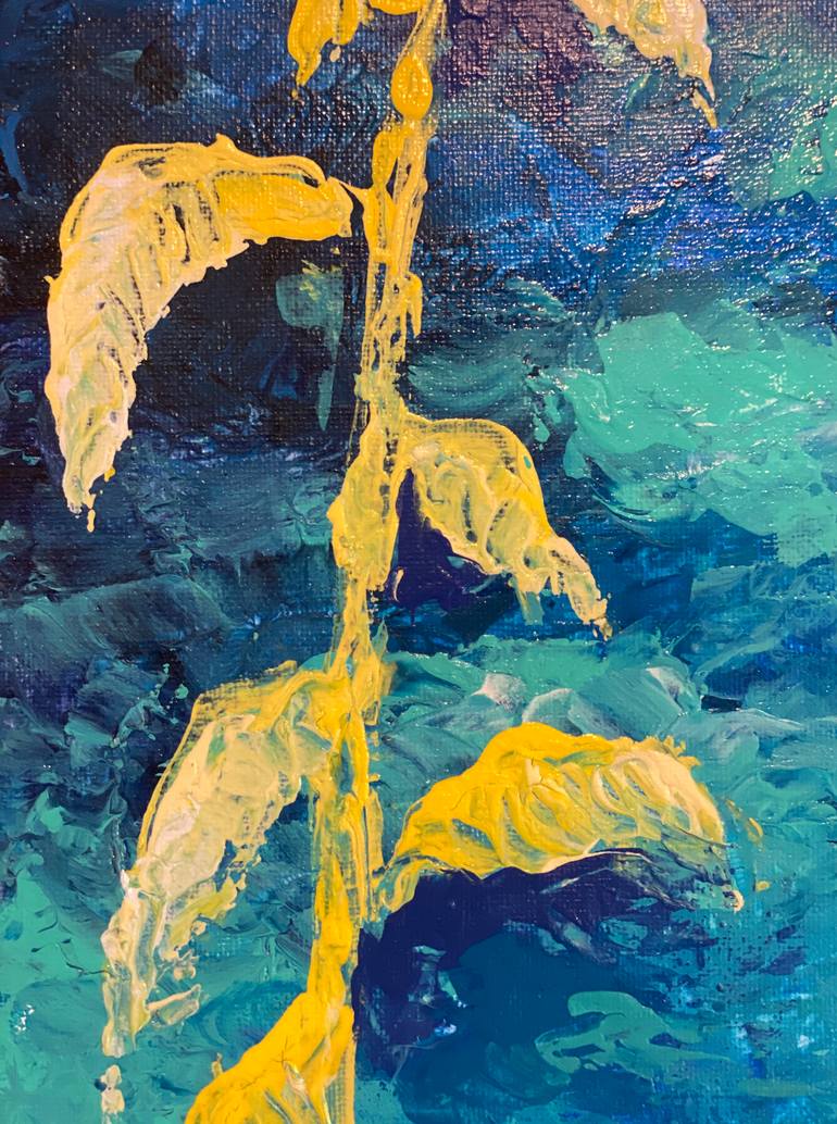 Original Abstract Nature Painting by Anupama Nair