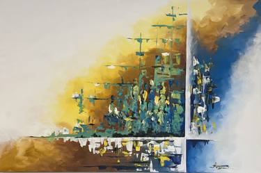 Original Abstract Paintings by Anupama Nair