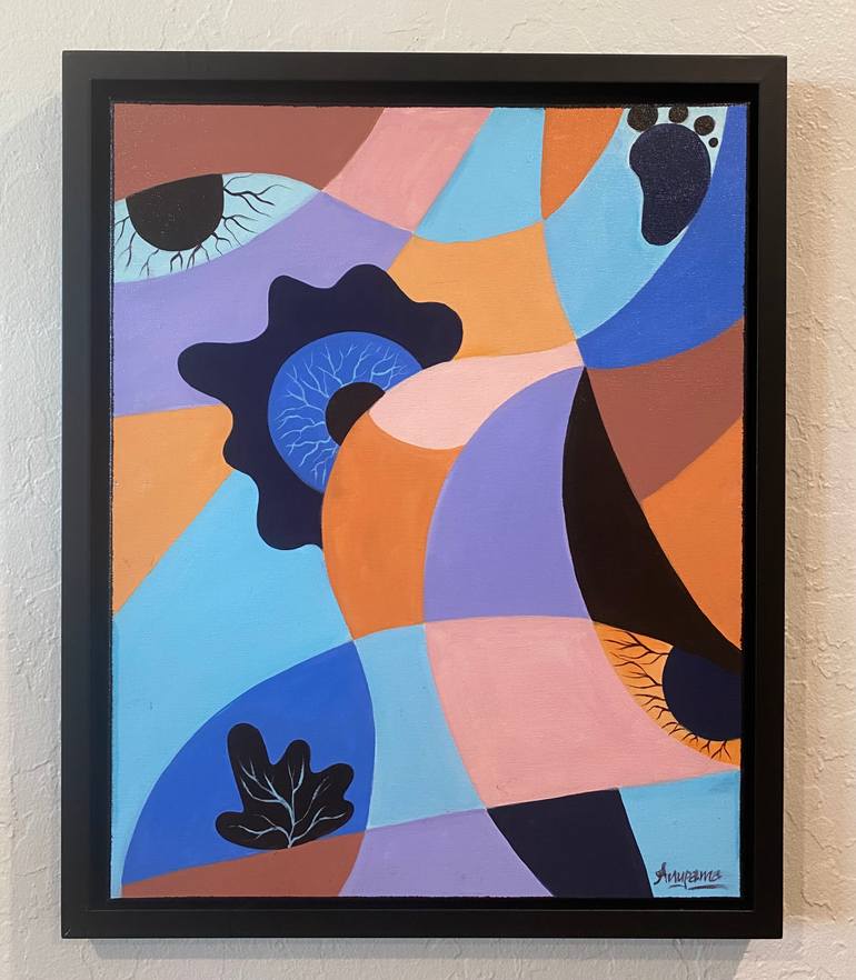 Original Abstract Painting by Anupama Nair
