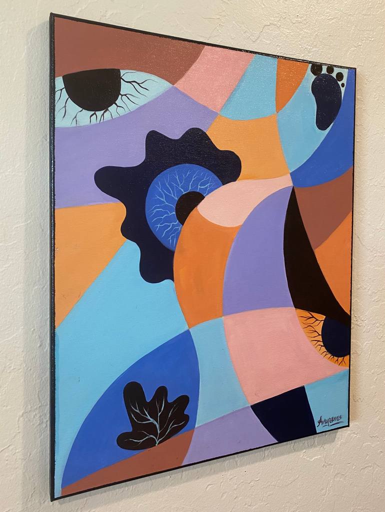 Original Abstract Painting by Anupama Nair