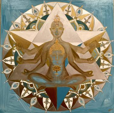 Saatchi Art Artist Erica Haupert; Paintings, “Shakti Buddha Within” #art