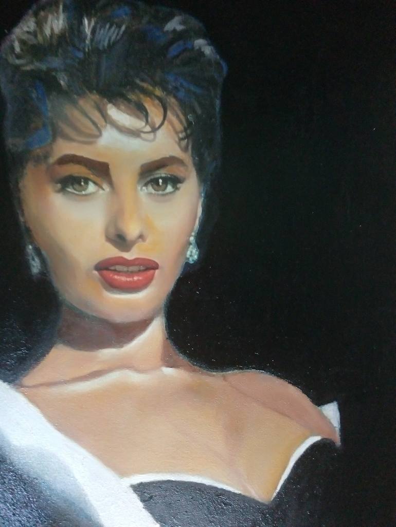 Original Celebrity Painting by Bruscella Donato