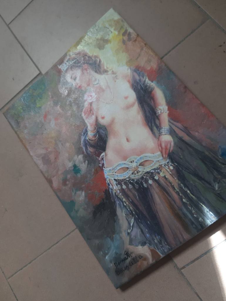 Original Nude Painting by Bruscella Donato