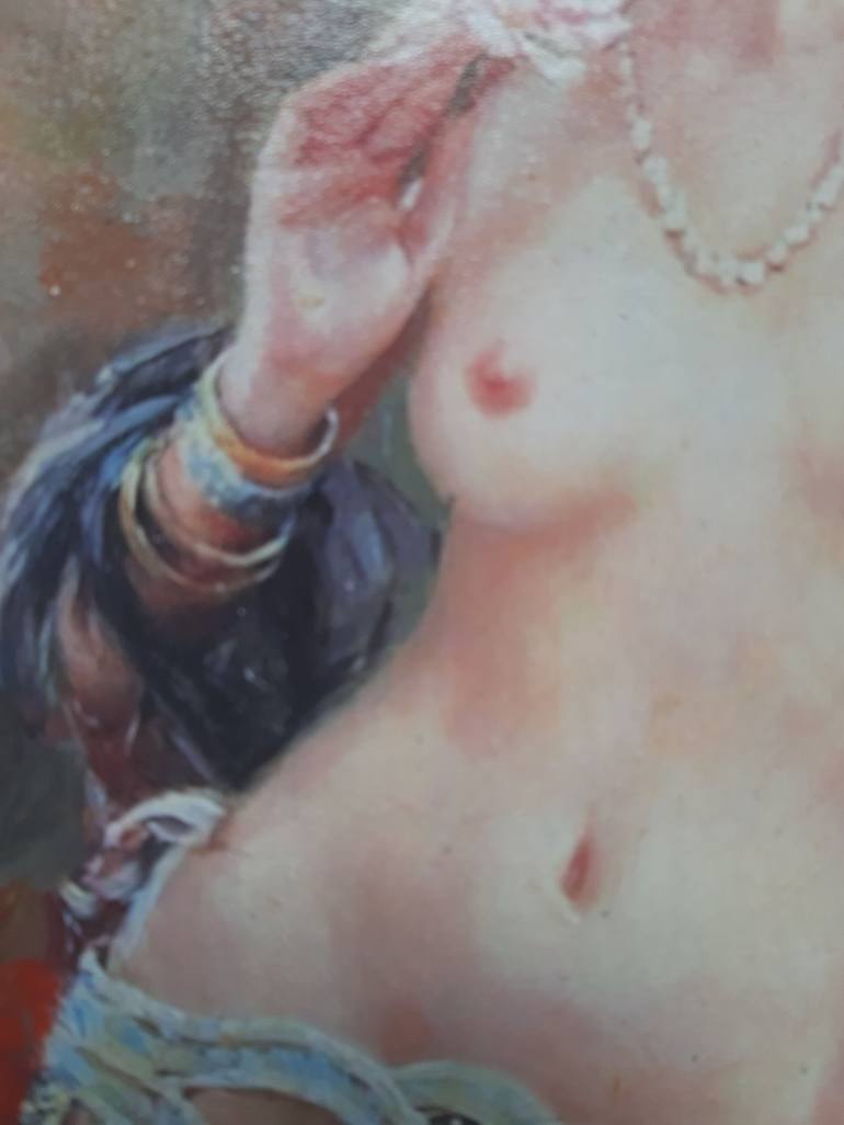 Original Nude Painting by Bruscella Donato