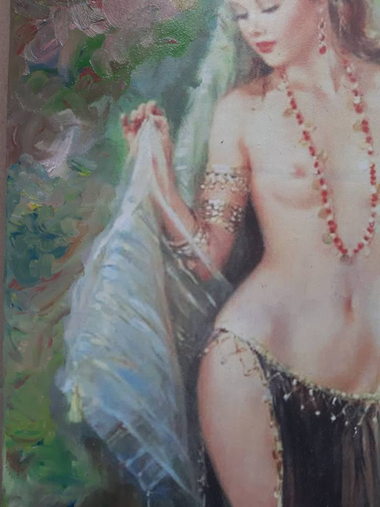 Original Nude Painting by Bruscella Donato