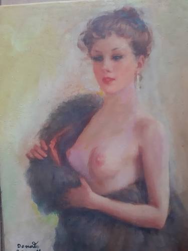 Original Nude Paintings by Bruscella Donato
