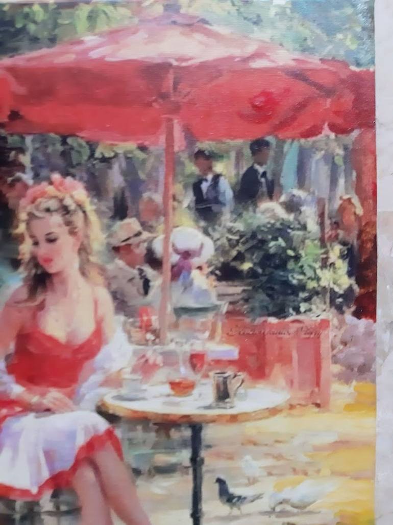 Original Figurative Women Painting by Bruscella Donato