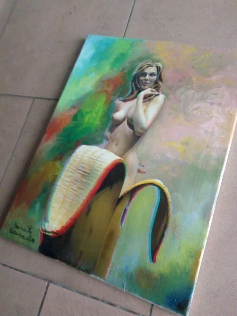 Original Figurative Women Painting by Bruscella Donato