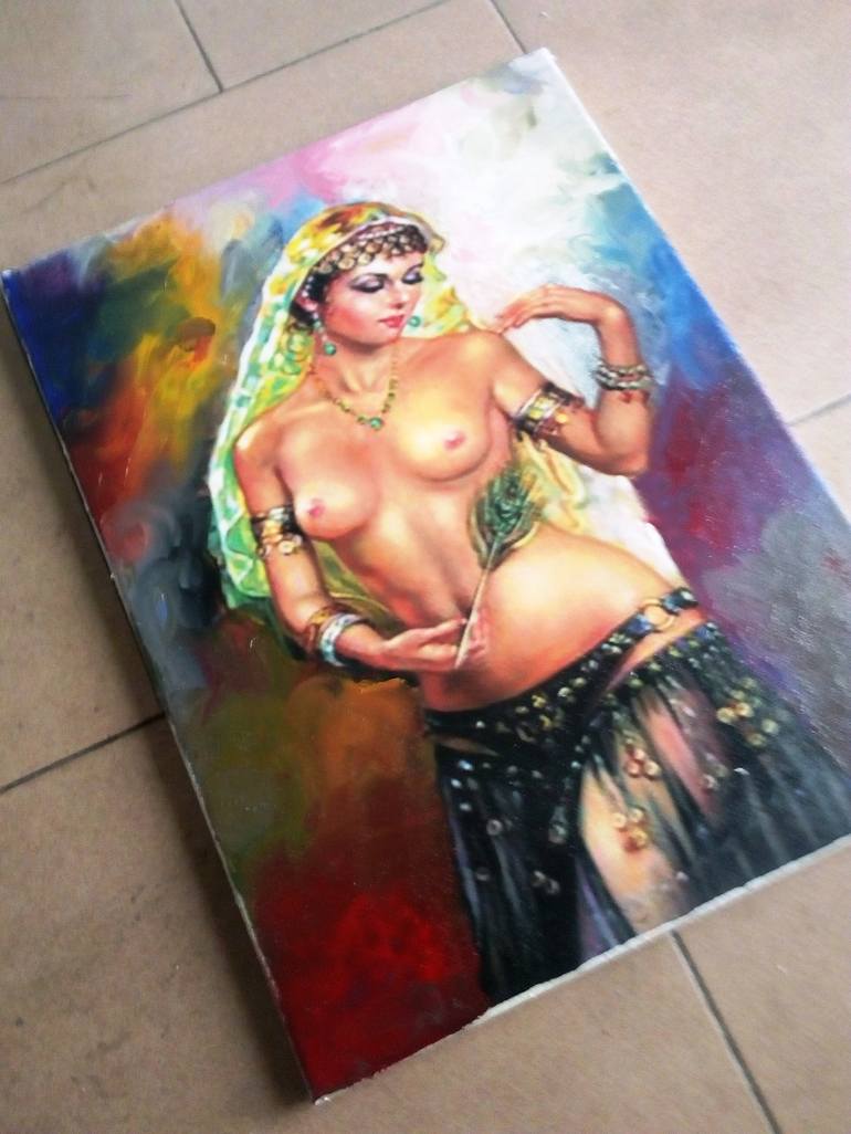 Original Women Painting by Bruscella Donato