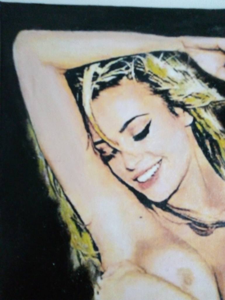 Original Pop Art Celebrity Painting by Bruscella Donato