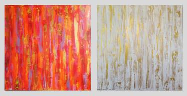 "Fire & Wind" Diptych thumb