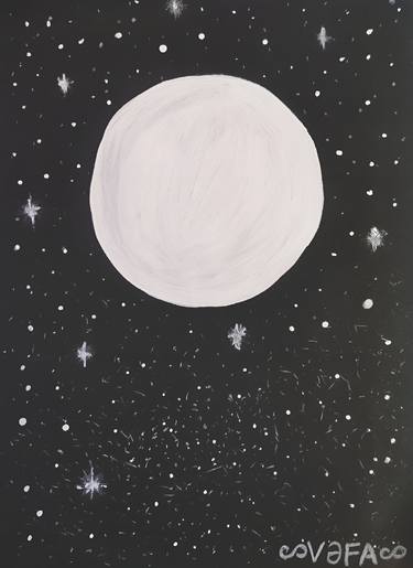 Print of Outer Space Paintings by Vafa Majidli