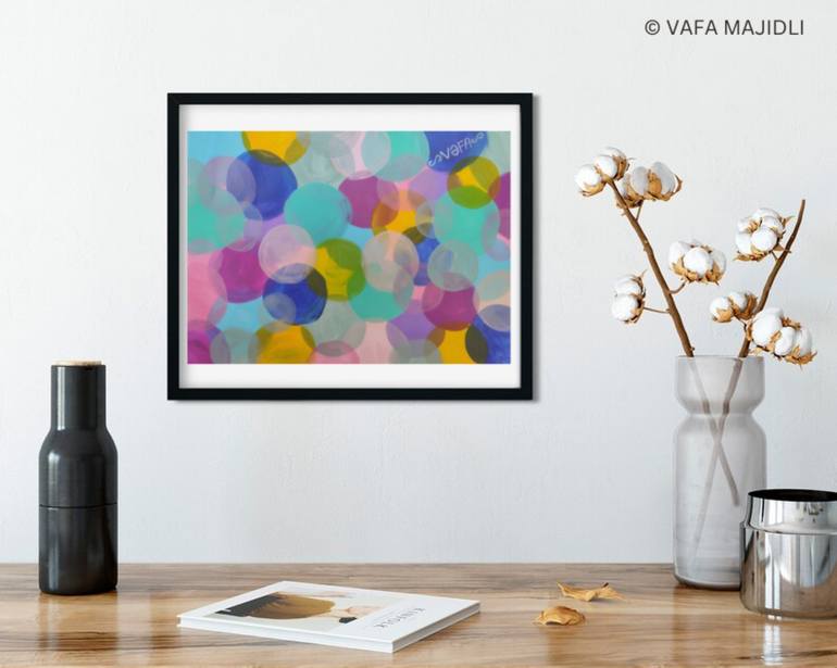 Original Patterns Painting by Vafa Majidli