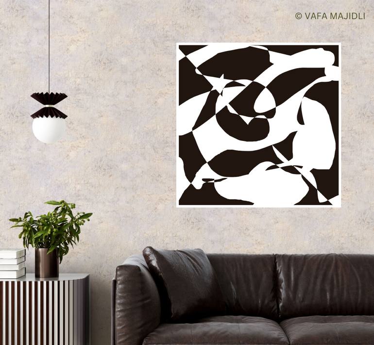 Original Minimalism Geometric Digital by Vafa Majidli