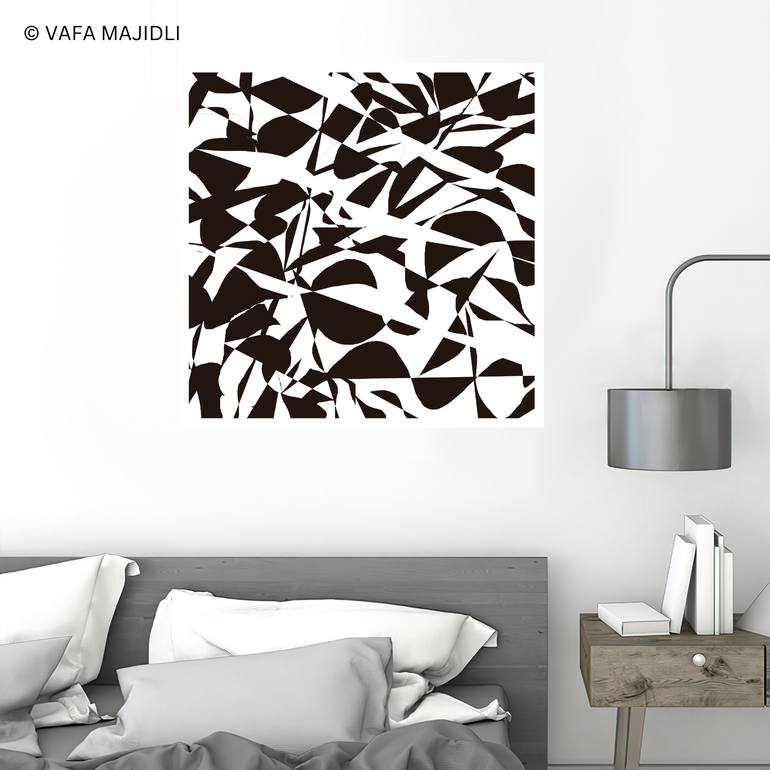Original Minimalism Geometric Digital by Vafa Majidli