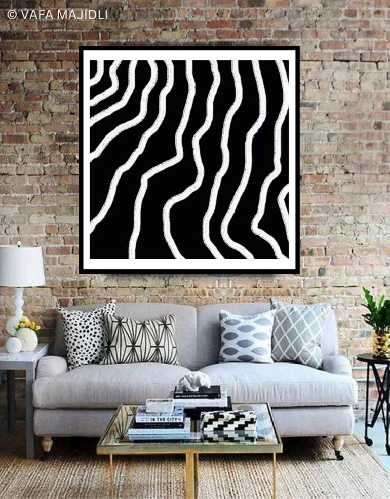 Original Minimalism Geometric Digital by Vafa Majidli