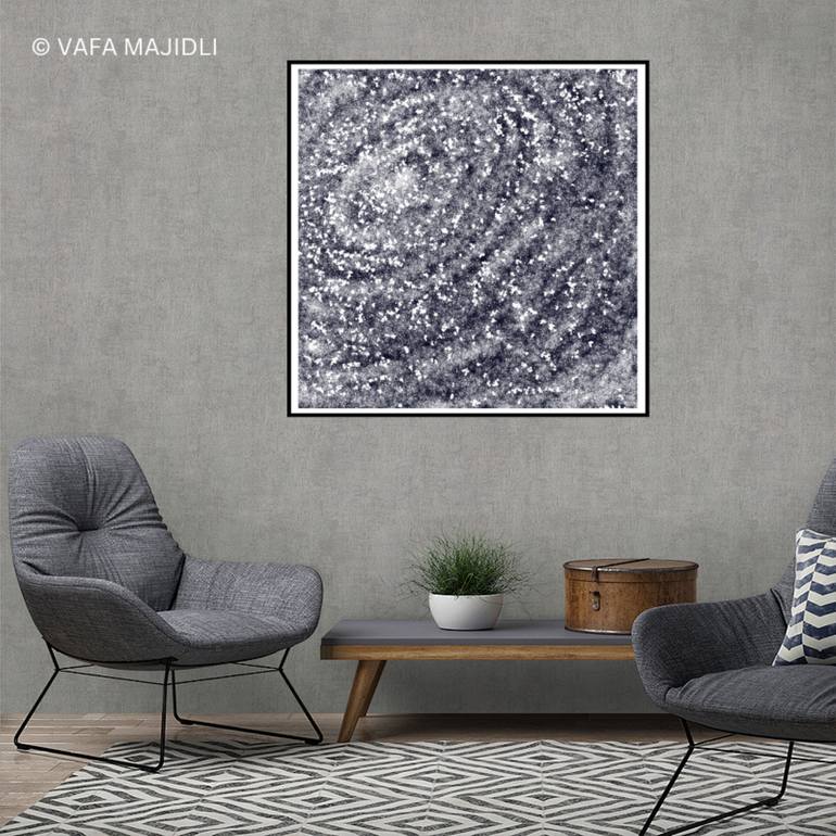 Original Abstract Expressionism Abstract Digital by Vafa Majidli