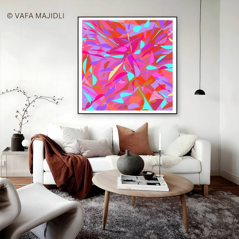 Original Modern Abstract Digital by Vafa Majidli