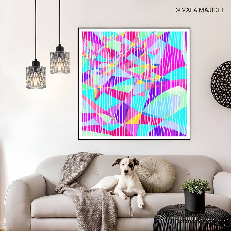 Original Abstract Digital by Vafa Majidli