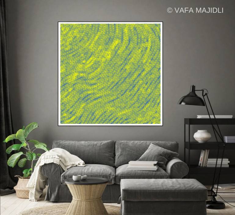 Original Abstract Expressionism Abstract Digital by Vafa Majidli