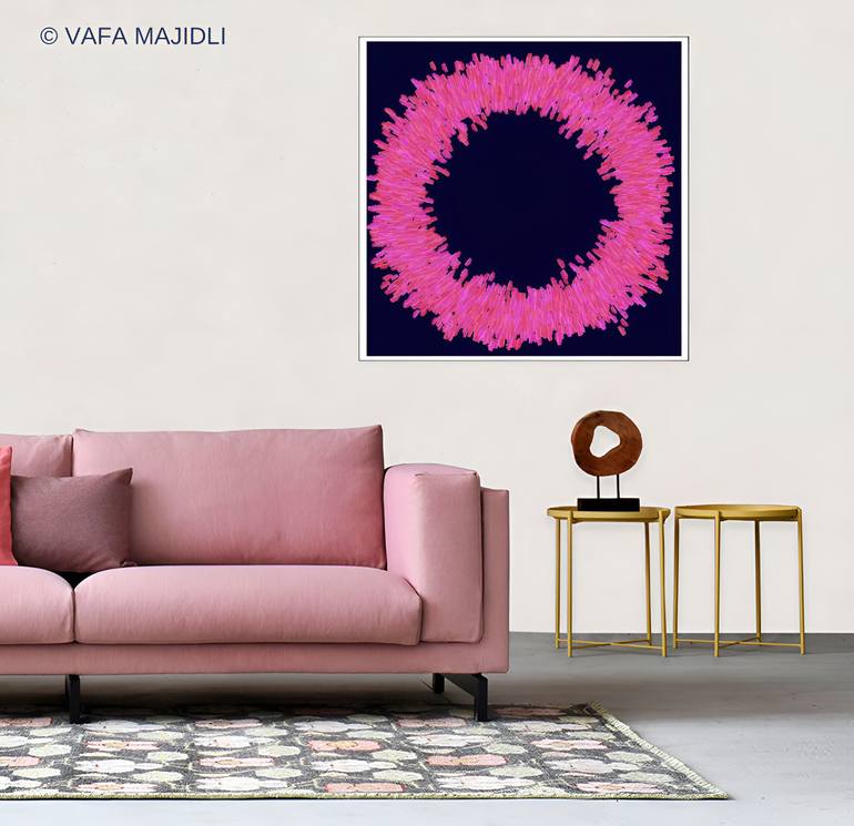 Original Abstract Expressionism Interiors Digital by Vafa Majidli