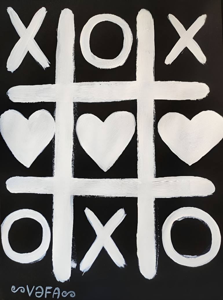 Print of Abstract Expressionism Love Paintings by Vafa Majidli
