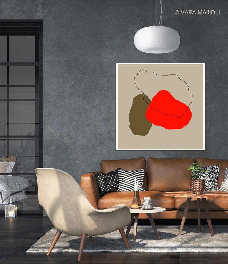 Original Contemporary Interiors Digital by Vafa Majidli