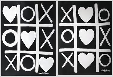 "Games with Love" Diptych thumb