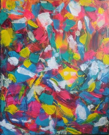 Print of Abstract Expressionism Abstract Paintings by Vafa Majidli