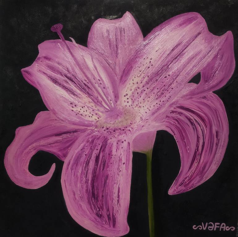 Original Minimalism Garden Painting by Vafa Majidli