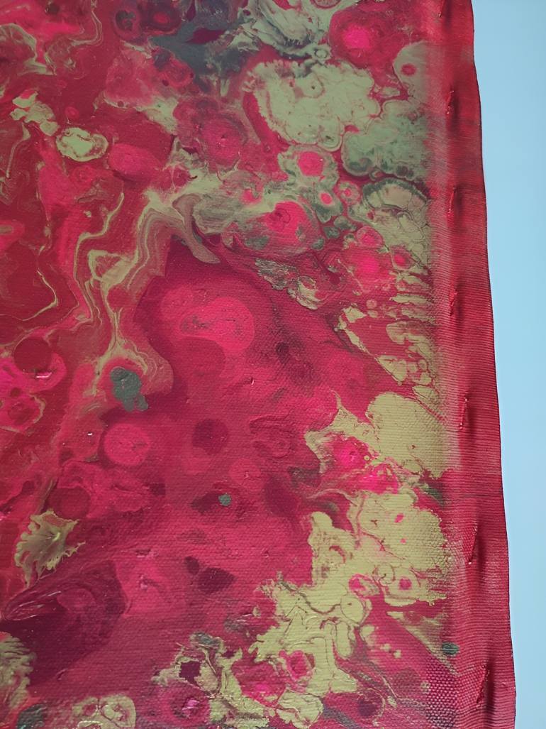 Original Abstract Expressionism Abstract Painting by Vafa Majidli