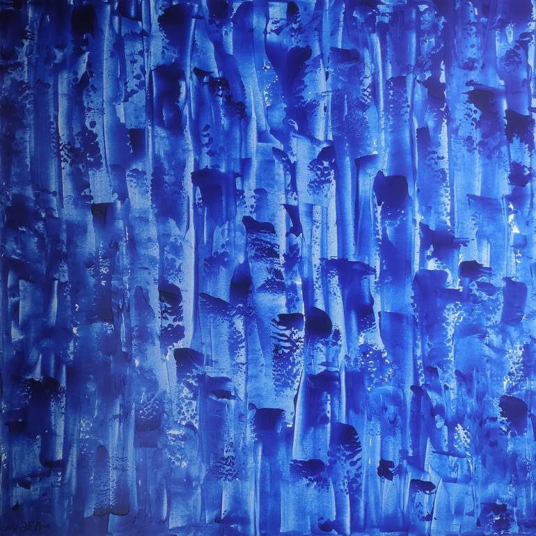 Original Minimalism Water Painting by Vafa Majidli