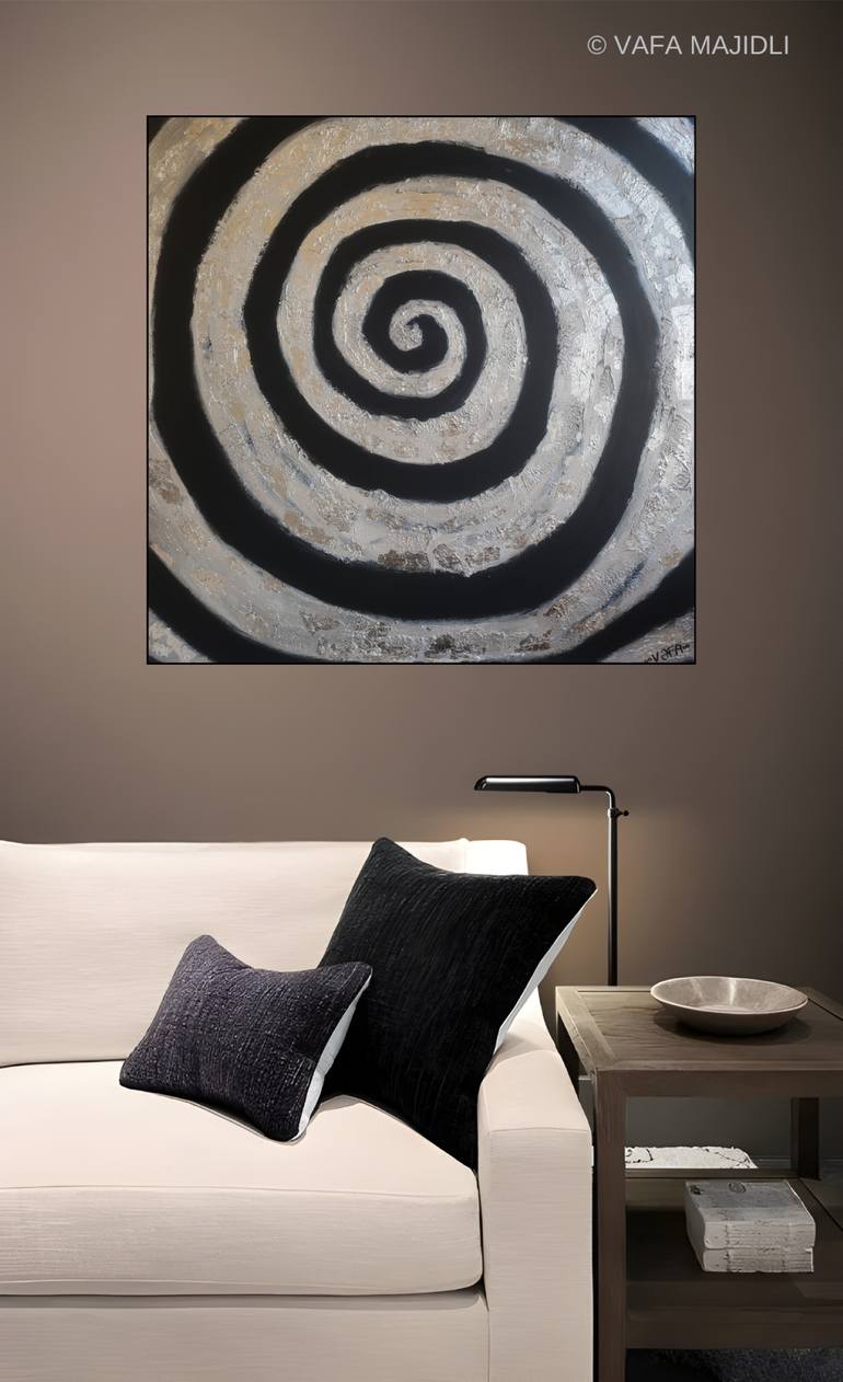 Original Minimalism Home Mixed Media by Vafa Majidli