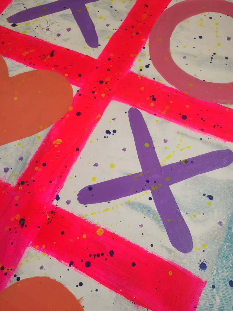 Original Conceptual Abstract Painting by Vafa Majidli