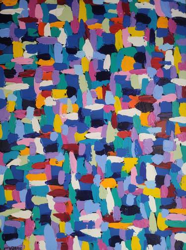 Original Abstract Expressionism Abstract Paintings by Vafa Majidli