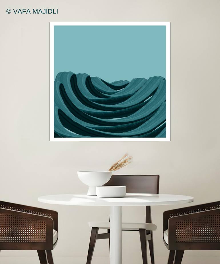 Original Minimalism Landscape Digital by Vafa Majidli