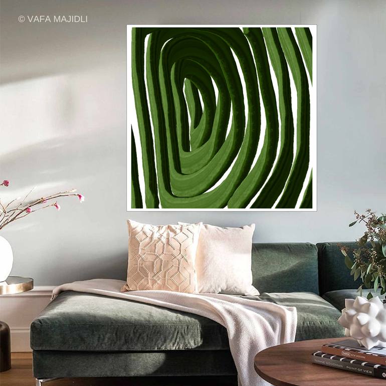 Original Minimalism Nature Digital by Vafa Majidli