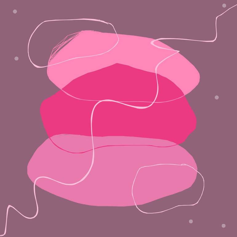 Print of Minimalism Garden Digital by Vafa Majidli