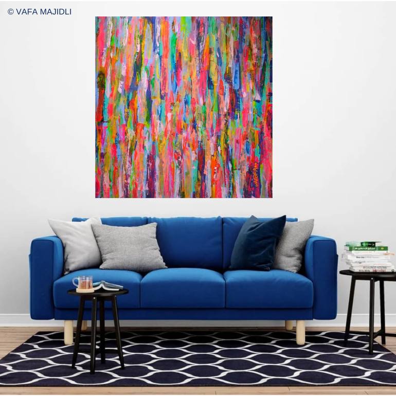 Original Abstract Painting by Vafa Majidli