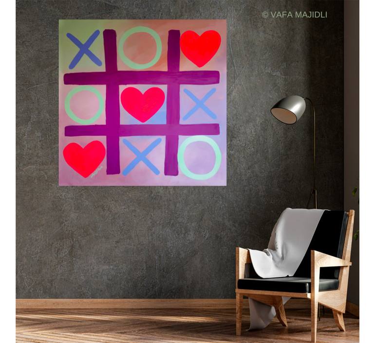 Original Gaming Abstract Painting by Vafa Majidli