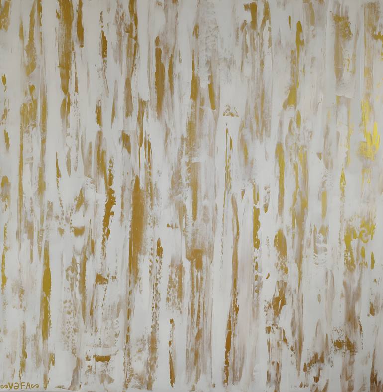 Original Abstract Expressionism Home Painting by Vafa Majidli