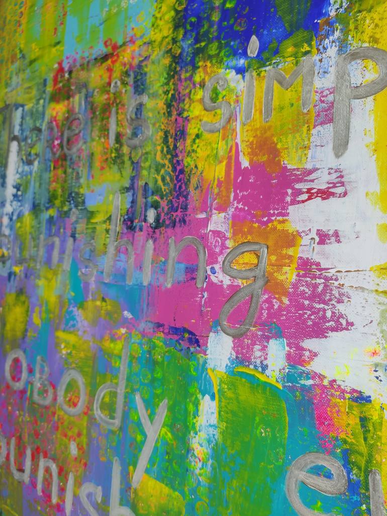 Original Conceptual Love Painting by Vafa Majidli