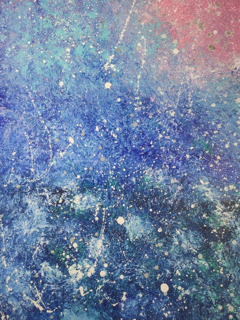 Original Outer Space Painting by Vafa Majidli